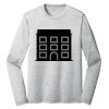 Sublimatable PosiCharge Long Sleeve Electric Heather Tee Thumbnail