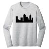 Sublimatable PosiCharge Long Sleeve Electric Heather Tee Thumbnail
