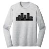 Sublimatable PosiCharge Long Sleeve Electric Heather Tee Thumbnail