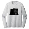 Sublimatable PosiCharge Long Sleeve Electric Heather Tee Thumbnail