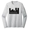 Sublimatable PosiCharge Long Sleeve Electric Heather Tee Thumbnail