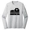 Sublimatable PosiCharge Long Sleeve Electric Heather Tee Thumbnail