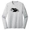 Sublimatable PosiCharge Long Sleeve Electric Heather Tee Thumbnail