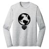 Sublimatable PosiCharge Long Sleeve Electric Heather Tee Thumbnail