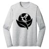 Sublimatable PosiCharge Long Sleeve Electric Heather Tee Thumbnail