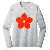 Sublimatable PosiCharge Long Sleeve Electric Heather Tee Thumbnail