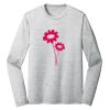 Sublimatable PosiCharge Long Sleeve Electric Heather Tee Thumbnail