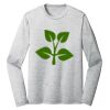 Sublimatable PosiCharge Long Sleeve Electric Heather Tee Thumbnail