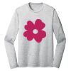 Sublimatable PosiCharge Long Sleeve Electric Heather Tee Thumbnail