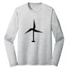 Sublimatable PosiCharge Long Sleeve Electric Heather Tee Thumbnail
