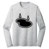 Sublimatable PosiCharge Long Sleeve Electric Heather Tee Thumbnail