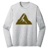 Sublimatable PosiCharge Long Sleeve Electric Heather Tee Thumbnail