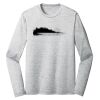 Sublimatable PosiCharge Long Sleeve Electric Heather Tee Thumbnail