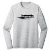 Sublimatable PosiCharge Long Sleeve Electric Heather Tee Thumbnail