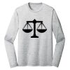 Sublimatable PosiCharge Long Sleeve Electric Heather Tee Thumbnail