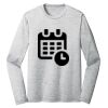Sublimatable PosiCharge Long Sleeve Electric Heather Tee Thumbnail