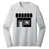 Sublimatable PosiCharge Long Sleeve Electric Heather Tee Thumbnail