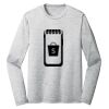 Sublimatable PosiCharge Long Sleeve Electric Heather Tee Thumbnail
