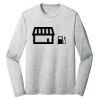 Sublimatable PosiCharge Long Sleeve Electric Heather Tee Thumbnail