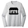 Sublimatable PosiCharge Long Sleeve Electric Heather Tee Thumbnail
