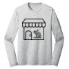 Sublimatable PosiCharge Long Sleeve Electric Heather Tee Thumbnail