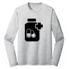 Sublimatable PosiCharge Long Sleeve Electric Heather Tee Thumbnail