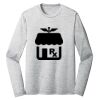 Sublimatable PosiCharge Long Sleeve Electric Heather Tee Thumbnail