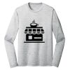 Sublimatable PosiCharge Long Sleeve Electric Heather Tee Thumbnail