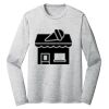 Sublimatable PosiCharge Long Sleeve Electric Heather Tee Thumbnail