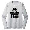 Sublimatable PosiCharge Long Sleeve Electric Heather Tee Thumbnail