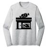 Sublimatable PosiCharge Long Sleeve Electric Heather Tee Thumbnail