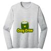 Sublimatable PosiCharge Long Sleeve Electric Heather Tee Thumbnail