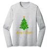 Sublimatable PosiCharge Long Sleeve Electric Heather Tee Thumbnail