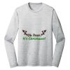 Sublimatable PosiCharge Long Sleeve Electric Heather Tee Thumbnail