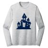 Sublimatable PosiCharge Long Sleeve Electric Heather Tee Thumbnail