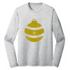 Sublimatable PosiCharge Long Sleeve Electric Heather Tee Thumbnail
