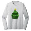 Sublimatable PosiCharge Long Sleeve Electric Heather Tee Thumbnail