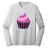Sublimatable PosiCharge Long Sleeve Electric Heather Tee Thumbnail