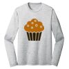 Sublimatable PosiCharge Long Sleeve Electric Heather Tee Thumbnail