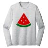 Sublimatable PosiCharge Long Sleeve Electric Heather Tee Thumbnail