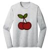 Sublimatable PosiCharge Long Sleeve Electric Heather Tee Thumbnail