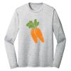 Sublimatable PosiCharge Long Sleeve Electric Heather Tee Thumbnail