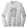 Sublimatable PosiCharge Long Sleeve Electric Heather Tee Thumbnail