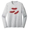 Sublimatable PosiCharge Long Sleeve Electric Heather Tee Thumbnail
