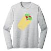 Sublimatable PosiCharge Long Sleeve Electric Heather Tee Thumbnail