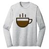 Sublimatable PosiCharge Long Sleeve Electric Heather Tee Thumbnail