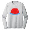 Sublimatable PosiCharge Long Sleeve Electric Heather Tee Thumbnail