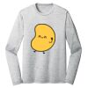 Sublimatable PosiCharge Long Sleeve Electric Heather Tee Thumbnail
