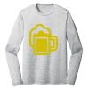 Sublimatable PosiCharge Long Sleeve Electric Heather Tee Thumbnail