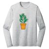 Sublimatable PosiCharge Long Sleeve Electric Heather Tee Thumbnail